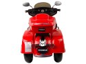 LEAN CARS Motor Na Akumulator Trójkołowy Goldwing Czerwony