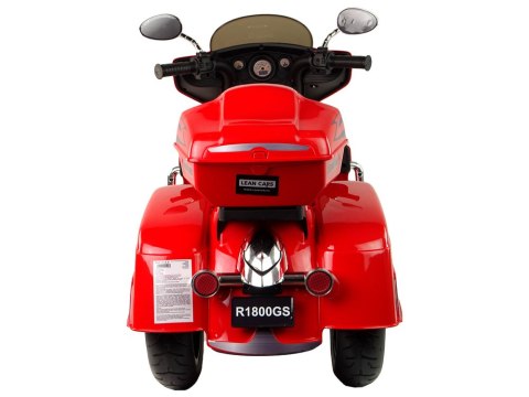 LEAN CARS Motor Na Akumulator Trójkołowy Goldwing Czerwony LEAN CARS Motor Na Akumulator Trójkołowy Goldwing Czerwony