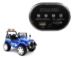 LEAN CARS Panel muzyczny do auta Akumulator Jeep S618