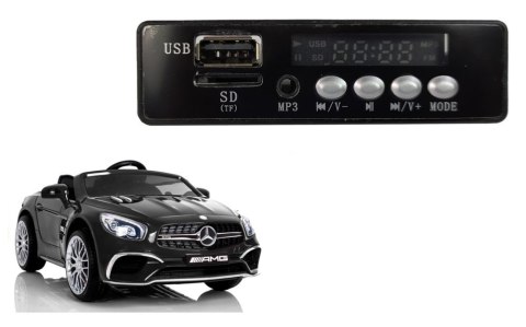 LEAN CARS Panel muzyczny do auta Akumulator Mercedes SL65 XMX602 LEAN CARS Panel muzyczny do auta Akumulator Mercedes SL65 XMX602