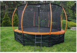 LEAN Sport Trampolina LEAN SPORT BEST 14ft z siatką