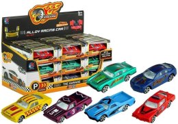 LEAN TOYS Autko Metalowe Resorak Samochodzik 6 Kolorów