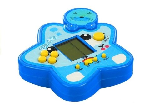 LEAN TOYS Gra Elektroniczna Tetris Gwiazdka Niebieska LEAN TOYS Gra Elektroniczna Tetris Gwiazdka Niebieska
