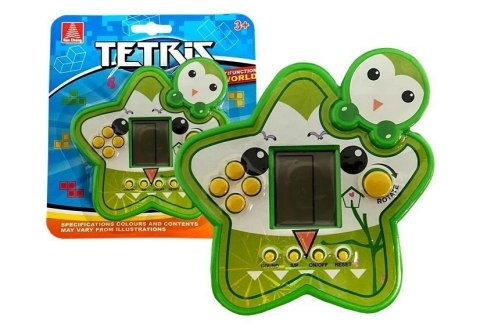 LEAN TOYS Gra Elektroniczna Tetris Gwiazdka Zielona LEAN TOYS Gra Elektroniczna Tetris Gwiazdka Zielona