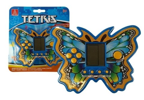 LEAN TOYS Gra Elektroniczna Tetris Motyl Niebieski LEAN TOYS Gra Elektroniczna Tetris Motyl Niebieski