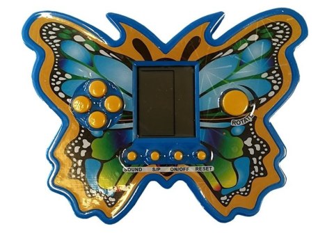 LEAN TOYS Gra Elektroniczna Tetris Motyl Niebieski LEAN TOYS Gra Elektroniczna Tetris Motyl Niebieski