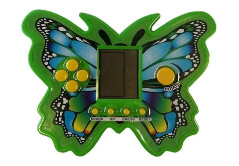 LEAN TOYS Gra Elektroniczna Tetris Motyl Zielony LEAN TOYS Gra Elektroniczna Tetris Motyl Zielony