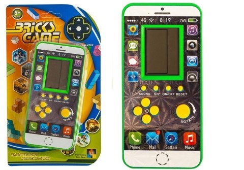LEAN TOYS Gra elektroniczna Tetris Komórka Zielona LEAN TOYS Gra elektroniczna Tetris Komórka Zielona