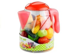 LEAN Toys Artykuły Spozywcze W Dzbanku Warzywa Owoce 50 Elem