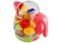LEAN Toys Artykuły Spozywcze W Dzbanku Warzywa Owoce 50 Elem