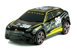 LEAN Toys Auto Zdalnie Sterowane Sportowe Pilot R/C Czarne