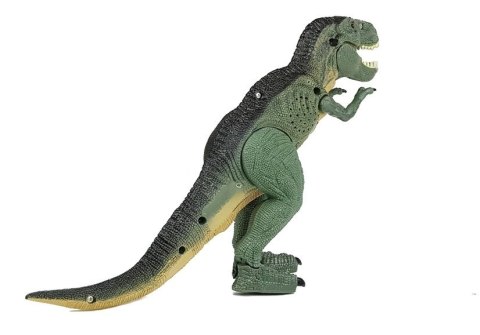 LEAN Toys Dinozaur Tyranozaur Na Baterie Zielony Chodzi LEAN Toys Dinozaur Tyranozaur Na Baterie Zielony Chodzi
