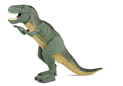 LEAN Toys Dinozaur Tyranozaur Na Baterie Zielony Chodzi LEAN Toys Dinozaur Tyranozaur Na Baterie Zielony Chodzi