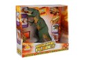 LEAN Toys Dinozaur Tyranozaur Na Baterie Zielony Chodzi