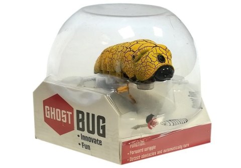 LEAN Toys Gąsienica Na Podczerwień Omija przeszkody Żółta LEAN Toys Gąsienica Na Podczerwień Omija przeszkody Żółta