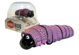 LEAN Toys Gąsienica na Podczerwień Omija Przeszkody Fioletowa