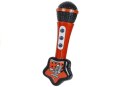 LEAN Toys Gitara Elektryczna Mikrofon Struny Czerwona