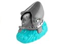 LEAN Toys Gra Crazy Shark Rekin Rybki Karty Szalony Rekin