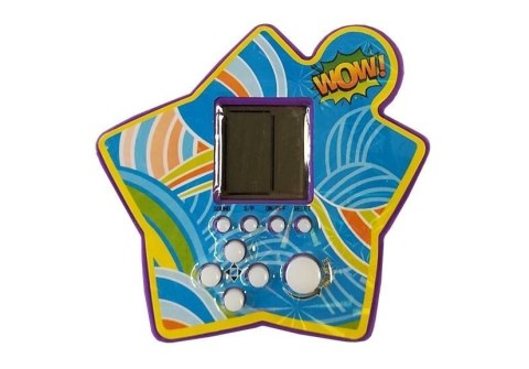 LEAN Toys Gra Elektroniczna Kieszonkowa Tetris Gwiazdka Fioletowy LEAN Toys Gra Elektroniczna Kieszonkowa Tetris Gwiazdka Fioletowy