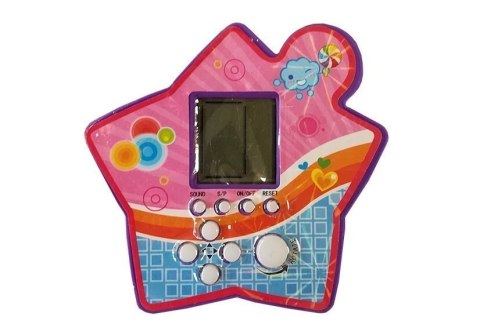 LEAN Toys Gra Elektroniczna Kieszonkowa Tetris Gwiazdka Fioletowy LEAN Toys Gra Elektroniczna Kieszonkowa Tetris Gwiazdka Fioletowy