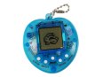 LEAN Toys Gra Elektroniczna Tamagotchi Niebieska z krótkim łańcuszkiem
