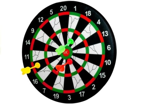 LEAN Toys Gra Na Rzepy Tarcza Rzutki Kuleczki Darts Rzutki LEAN Toys Gra Na Rzepy Tarcza Rzutki Kuleczki Darts Rzutki