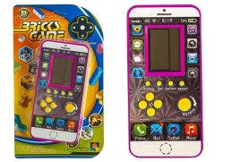 LEAN Toys Gra elektroniczna Tetris Komórka Różowa