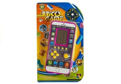 LEAN Toys Gra elektroniczna Tetris Komórka Różowa LEAN Toys Gra elektroniczna Tetris Komórka Różowa