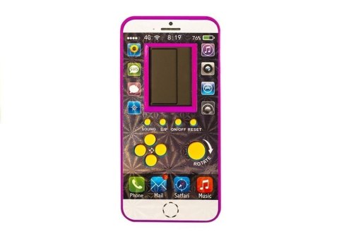 LEAN Toys Gra elektroniczna Tetris Komórka Różowa LEAN Toys Gra elektroniczna Tetris Komórka Różowa