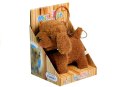 LEAN Toys Interaktywny Piesek Pies Na Smyczy Brązowy Pudel