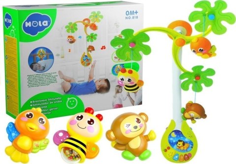 LEAN Toys Karuzela Pozytywka Zabawki Grzechotki Dla Maluszka LEAN Toys Karuzela Pozytywka Zabawki Grzechotki Dla Maluszka