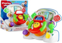 LEAN Toys Kierownica Edukacyjna Interaktywna Dźwięki Światło
