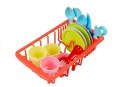 LEAN Toys Kolorowy Zlewozmywak Zlew z Wodą + Akcesoria