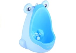 LEAN Toys Mini Pisuar Żabka Na Przyssawki Chłopięcy Błękit