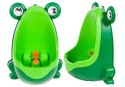 LEAN Toys Mini Pisuar Żabka Na Przyssawki Chłopięcy Zielony