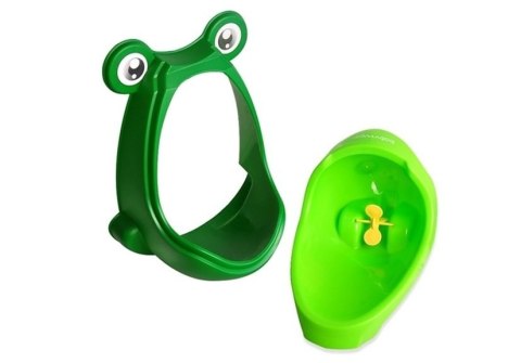 LEAN Toys Mini Pisuar Żabka Na Przyssawki Chłopięcy Zielony LEAN Toys Mini Pisuar Żabka Na Przyssawki Chłopięcy Zielony