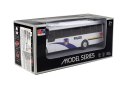 LEAN Toys Model Autobusu Bus Policyjny Świeci Biały