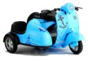 LEAN Toys Modele Motorek 3 Kolory Jeździ Świeci Gra 1:14