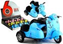 LEAN Toys Modele Motorek 3 Kolory Jeździ Świeci Gra 1:14