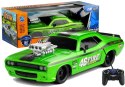 LEAN Toys Zdalnie Sterowane Auto 1:16 R/C Pilot 27 Zielone