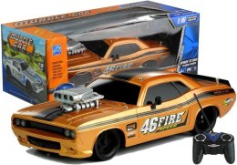 LEAN Toys Zdalnie Sterowane Auto 1:16 R/C Pilot 27 Złote