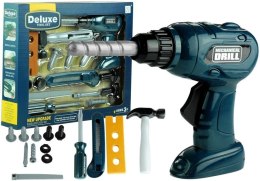 LEAN Toys Zestaw Dla Majsterkowicza Wkrętaka Młotek 15 Elementów