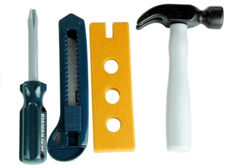 LEAN Toys Zestaw Dla Majsterkowicza Wkrętaka Młotek 15 Elementów LEAN Toys Zestaw Dla Majsterkowicza Wkrętaka Młotek 15 Elementów