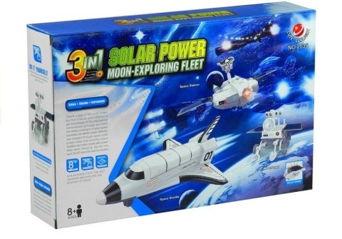 LEAN Toys Zestaw Kreatywny Kosmiczny Solarny 3w1 Łazik DIY LEAN Toys Zestaw Kreatywny Kosmiczny Solarny 3w1 Łazik DIY