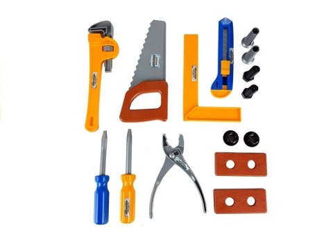 LEAN Toys Zestaw Narzędzi Skrzynka Dla Majsterkowicza LEAN Toys Zestaw Narzędzi Skrzynka Dla Majsterkowicza