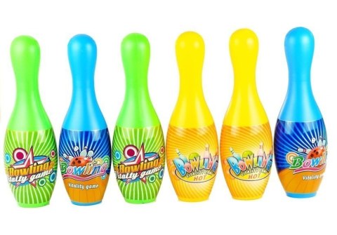 LEAN Toys Zestaw do Gry w Kręgle 6 Kręgli + Kula Sport Gra LEAN Toys Zestaw do Gry w Kręgle 6 Kręgli + Kula Sport Gra