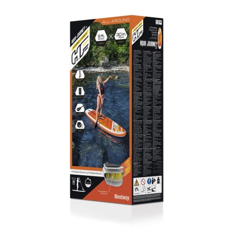Bestway Dmuchana Deska Sup Hydro-Force 274 x 76 x 12 cm Bestway 65349 Bestway Dmuchana Deska Sup Hydro-Force 274 x 76 x 12 cm Bestway 65349