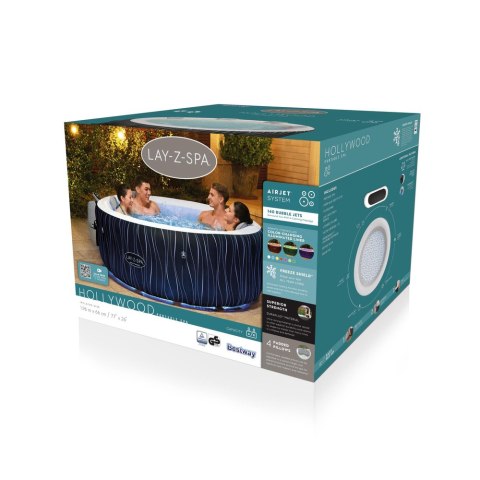 Bestway Dmuchane Spa 4-6 osobowe 196 x 66 cm Bestway 60059 Bestway Dmuchane Spa 4-6 osobowe 196 x 66 cm Bestway 60059