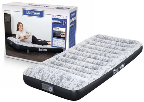 Bestway Dmuchany Materac Z Pompką 188 x 99 x 30 cm Bestway 67834 Bestway Dmuchany Materac Z Pompką 188 x 99 x 30 cm Bestway 67834
