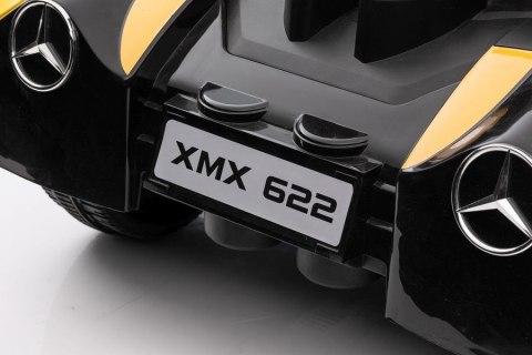 LEAN CARS Auto Na Akumulator Mercedes XMX622 Żółty LEAN CARS Auto Na Akumulator Mercedes XMX622 Żółty